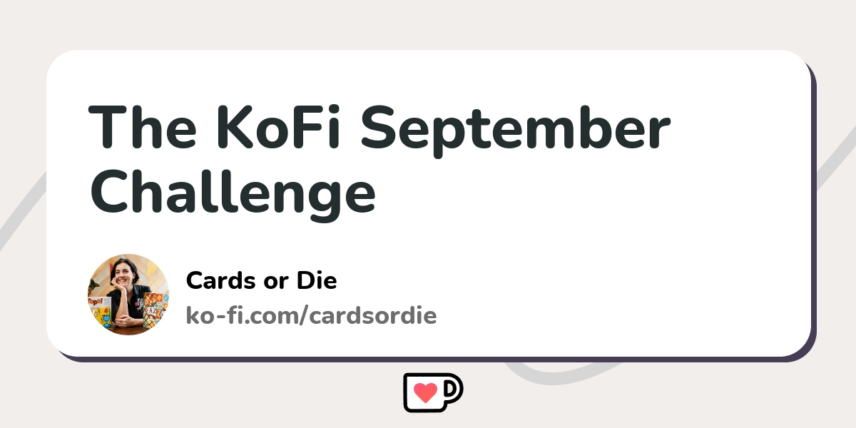 The Kofi September Challenge Ko Fi Where Creators Get Support From