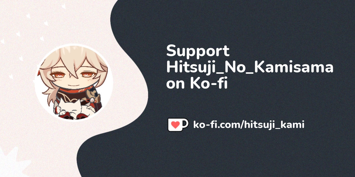 Buy Hitsuji No Kamisama A Coffee Ko Fi Hitsuji Kami Ko Fi