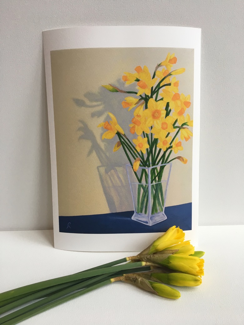 Limited Edition Dragon Daffodil Giclee Print Gemmabeynon S Ko Fi Shop