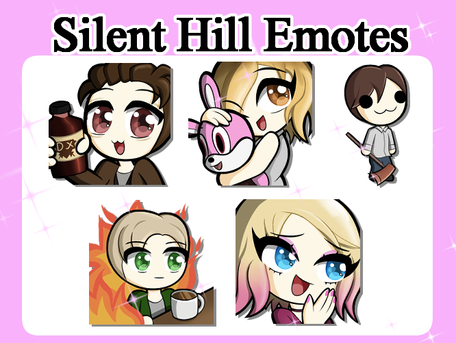 P2U Silent Hill Emotes Lucca S Ko Fi Shop Ko Fi Where Creators