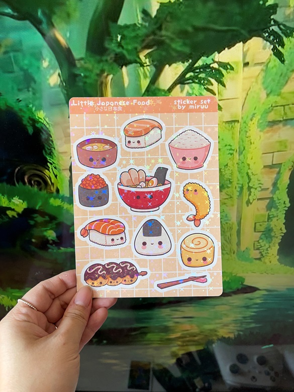 Japanese Food Sticker Sheet MiruuArt S Ko Fi Shop Ko Fi Where