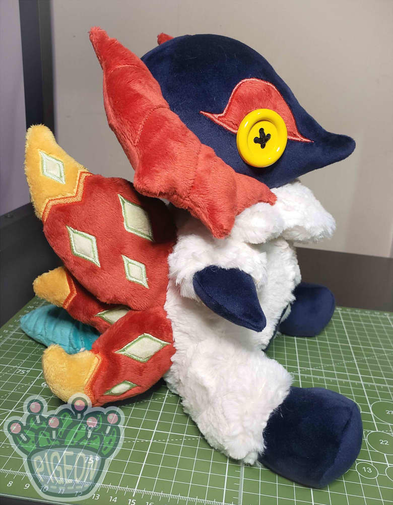 Ready To Ship Slither Wing Plush Rococopigeon S Ko Fi Shop Ko Fi