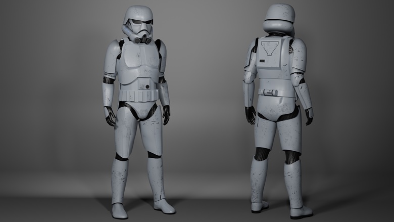 TK Trooper CGI Model The Bad Batch 4K CommanderPrime S Ko Fi Shop