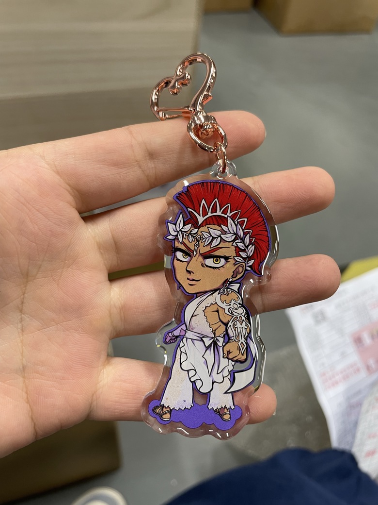 Sf Marisa Costume In Double Sided Expoy Keychain Kanme