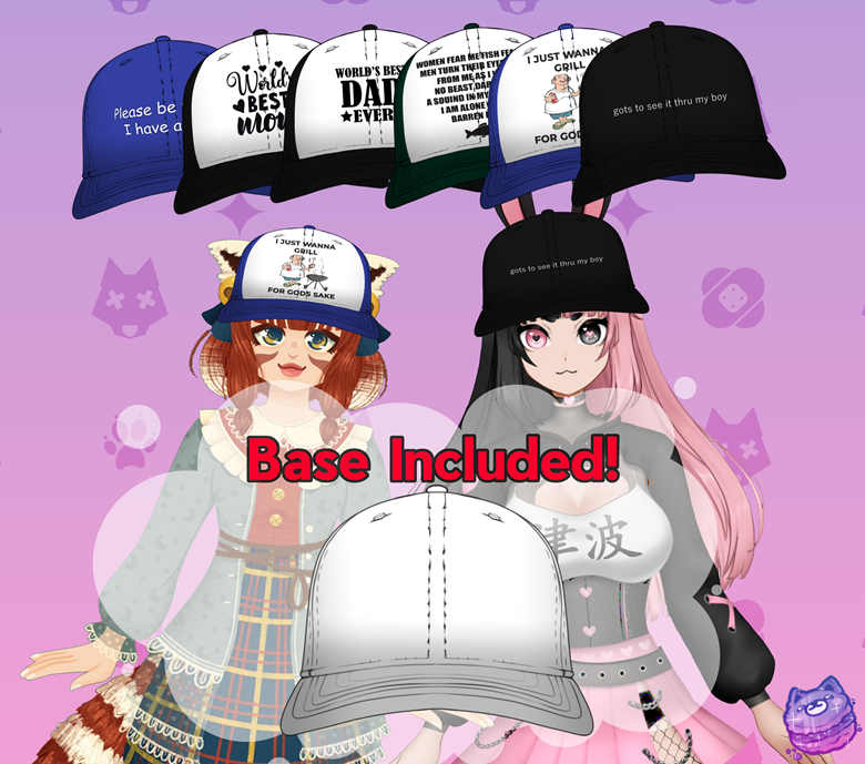 FREE Silly Vtuber Hat Assets Inc Base Riꓘo 理子 s Ko fi Shop Ko