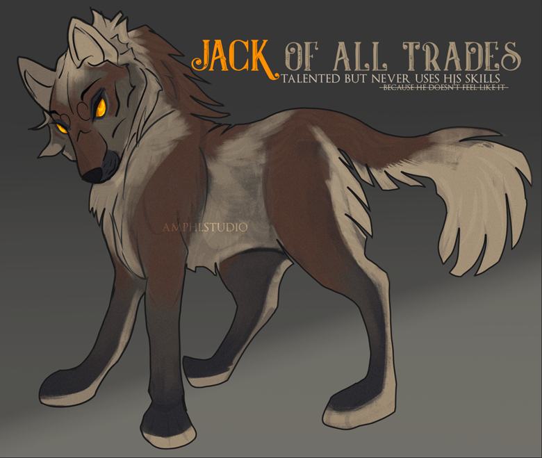 Wolf Design Adopt Jack Of All Trades Amphi S Ko Fi Shop Ko Fi