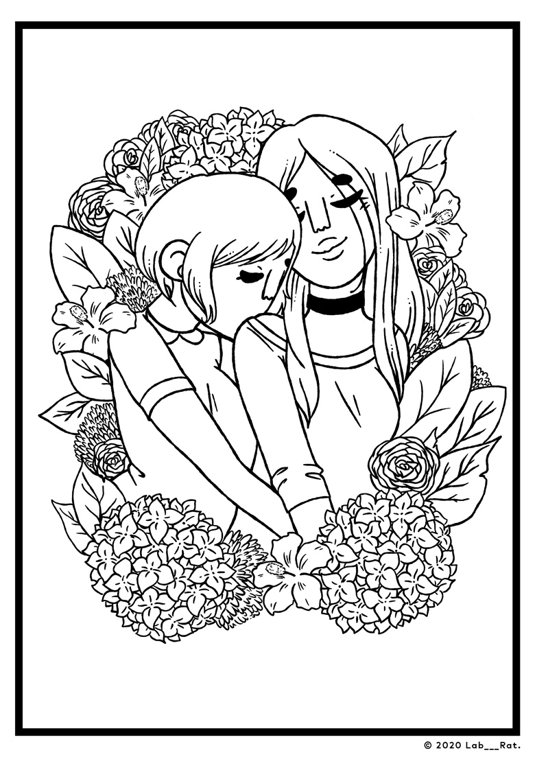 Printables Coloring Pages Labrat Labrat S Ko Fi Shop Ko Fi