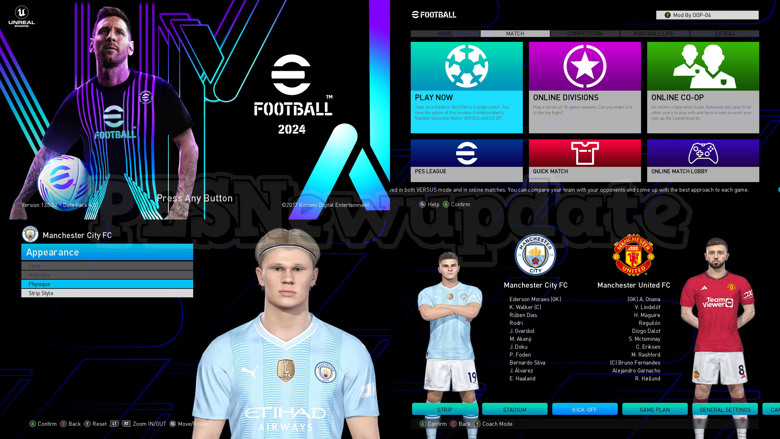 Pes Menu Pack By Pesnewupdate Pesnewupdate S Ko Fi Shop