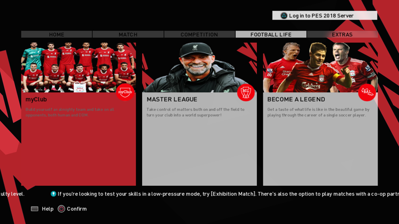 Thema Graphic Menu EFootball 2024 Liverpool PS3 AlifZN S Ko Fi Shop