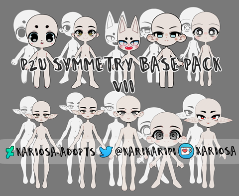 Symmetry Base Pack 7 Kariosa S Ko Fi Shop Ko Fi Where Creators