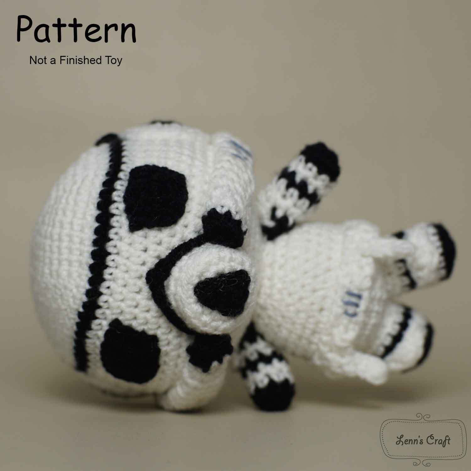 Stormtrooper Star Wars Amigurumi Crochet Pattern Lenn S Craft S Ko Fi