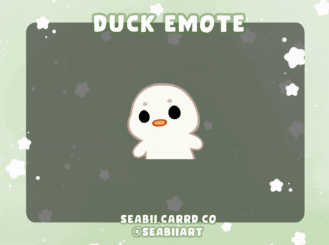 Duck Animated Wiggle Emote For Twitch Discord And Youtube 2