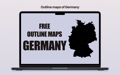 Outline Maps Of Germany Tshansen S Ko Fi Shop Ko Fi Where