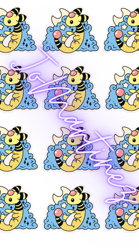 Sticker Pokemon Ampharos Para Cricut Desing Space Joselyn S Ko Fi