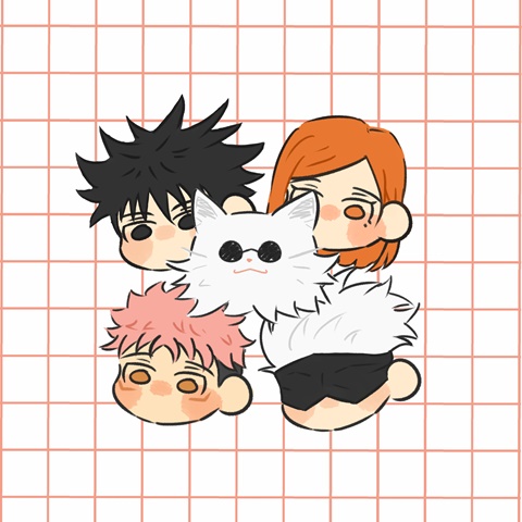 Jujutsu Kaisen Doodle Emotes Peachyrosewater S Ko Fi Shop Ko Fi