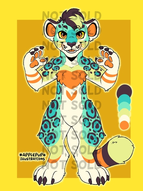 Tropical Jaguar Adopt Stargazing Shep S Ko Fi Shop Ko Fi Where