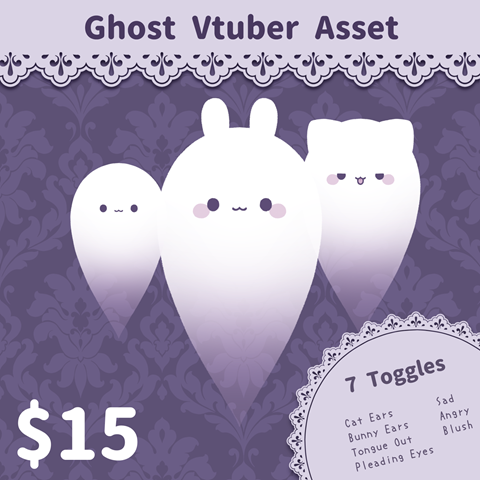 Vtuber Ghost Asset Vysaries S Ko Fi Shop Ko Fi Where Creators Get