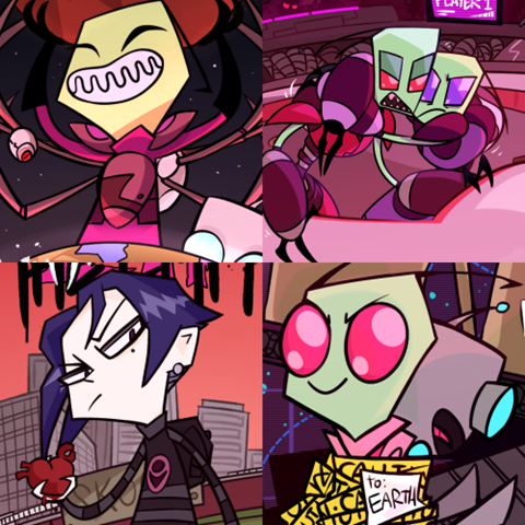 Invader Zim Covers Pack Elias S Ko Fi Shop Ko Fi Where Creators