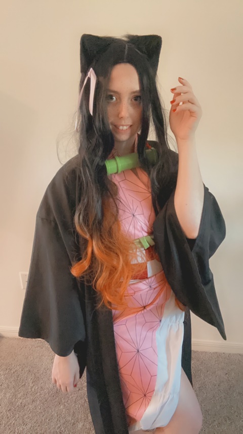 Catgirl Nezuko Cosplay Set 4 SiennaCeeCee S Ko Fi Shop Ko Fi