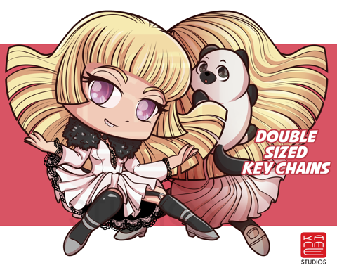 Tekken Lili Alt Costume Double Sided Keychain Kanme Esports