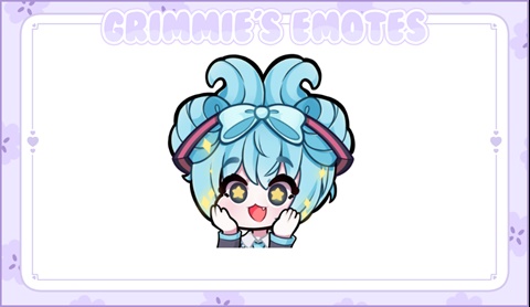 Cute Miku X Cinnamoroll Emote Grimmie S Ko Fi Shop Ko Fi Where