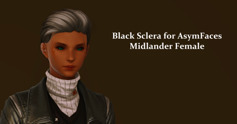 X Black Sclera For Asymfaces Midlander Female Selachii S Ko Fi