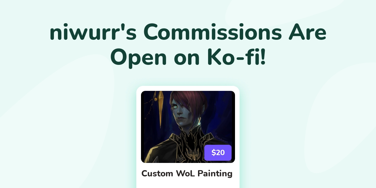 niwurr's Kofi Commissions Kofi ️ Where creators get support from