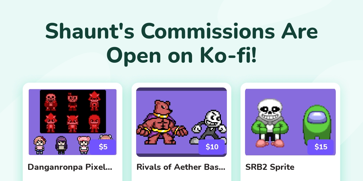 Rivals of Aether Sprites -  - Ko-fi ❤️ Where creators get support  from fans through donations, memberships, shop sales and more! The original  'Buy Me a Coffee' Page.