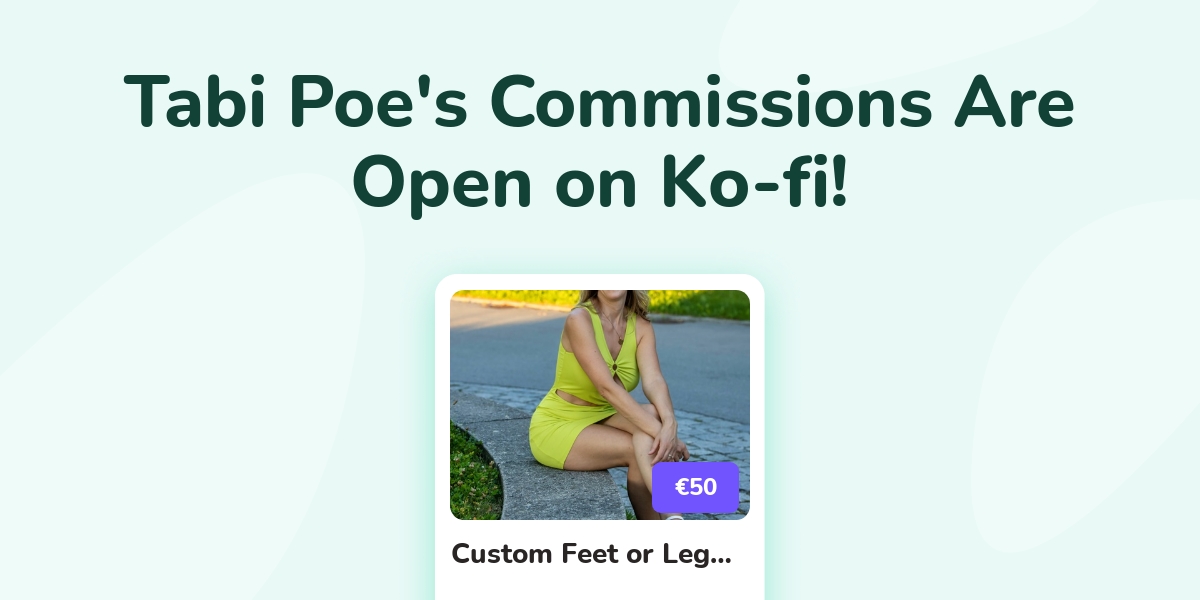 Tabi Poes Ko Fi Commissions Ko Fi ️ Where Creators Get Support From Fans Through Donations 7794