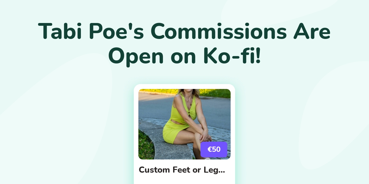 Tabi Poes Ko Fi Commissions Ko Fi ️ Where Creators Get Support From Fans Through Donations 3699