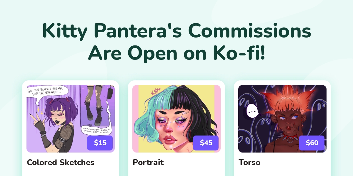 Kitty Panteras Ko Fi Commissions Ko Fi ️ Where Creators Get Support From Fans Through 