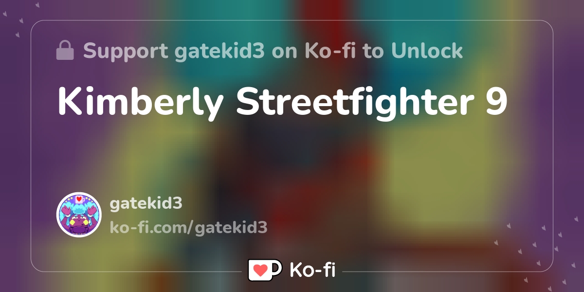 Support gatekid3 on Ko-fi! ❤️ - Ko-fi ❤️ Where creators get support from fans  through donations, memberships, shop sales and more! The original 'Buy Me a  Coffee' Page.