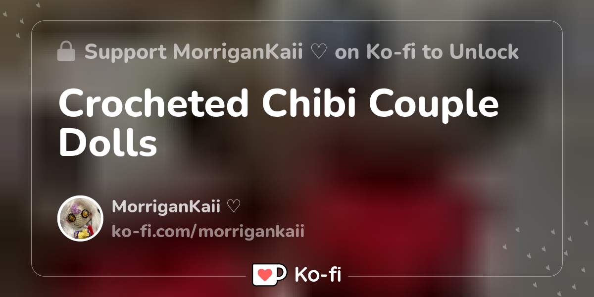 Crocheted Amigurumi Doll Eyes - Set of 2 - MorriganKaii ♡︎ 's Ko-fi Shop -  Ko-fi ❤️ Where creators get support from fans through donations,  memberships, shop sales and more! The original 