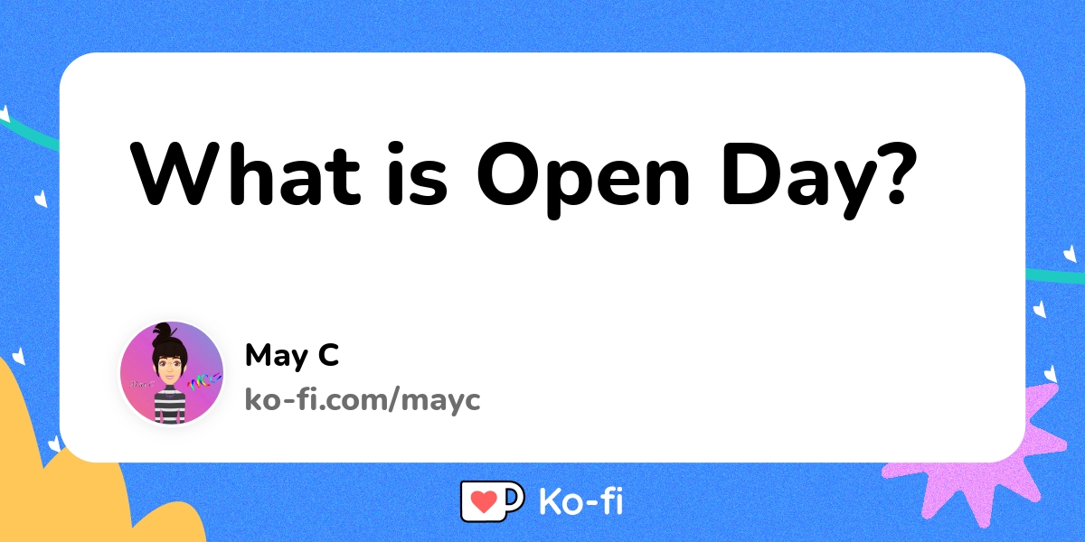 what-is-open-day-ko-fi-where-creators-get-support-from-fans