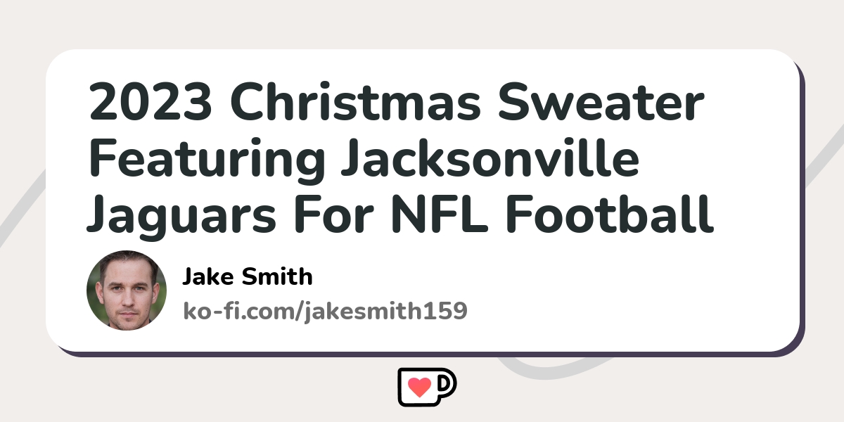 2023 Christmas Sweater Featuring Jacksonville Jaguars For NFL Football Fans  - Reallgraphics