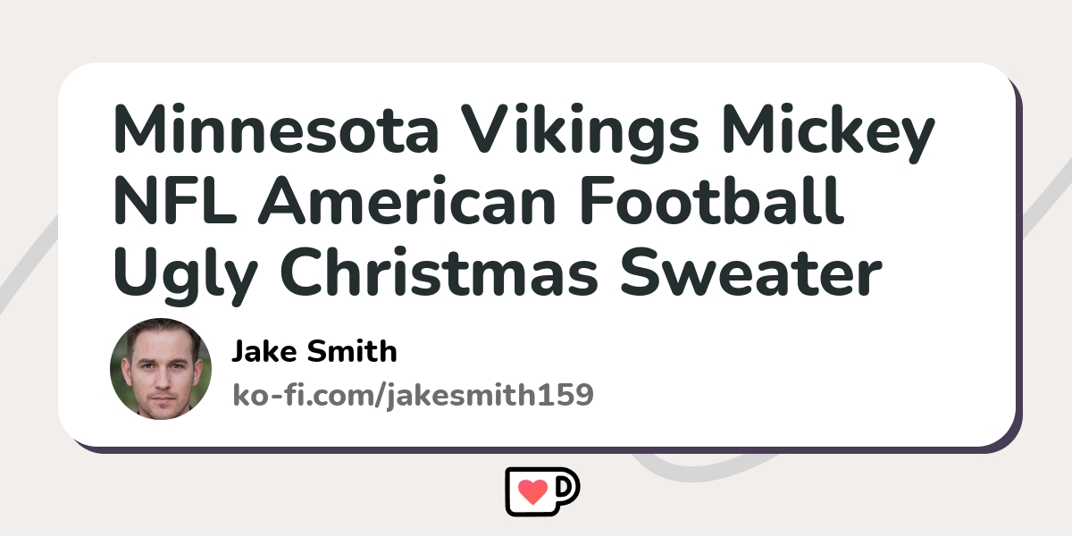 Nfl Minnesota Vikings Players Football Christmas Ugly Sweater