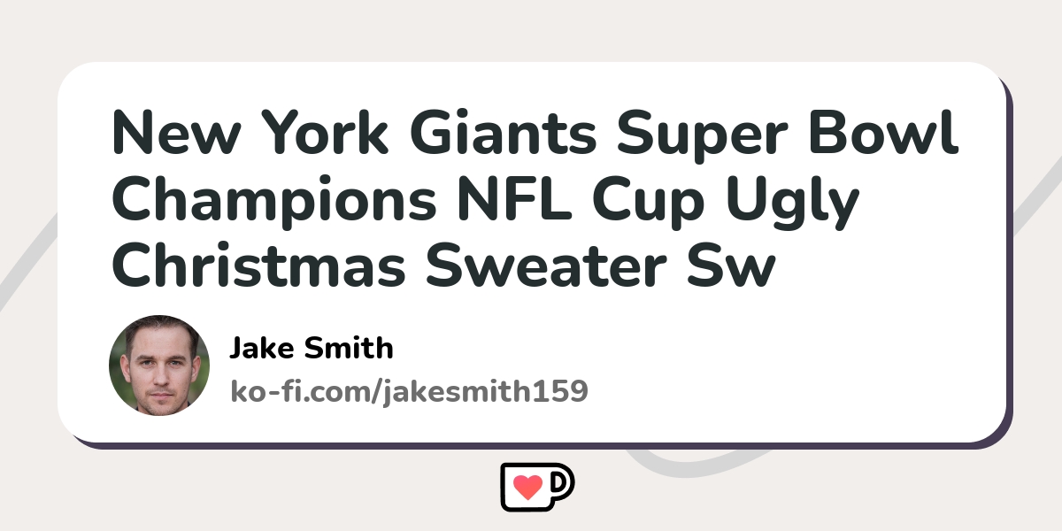 New York Giants Snoopy NFL Christmas Ugly Sweater Gift For Fans