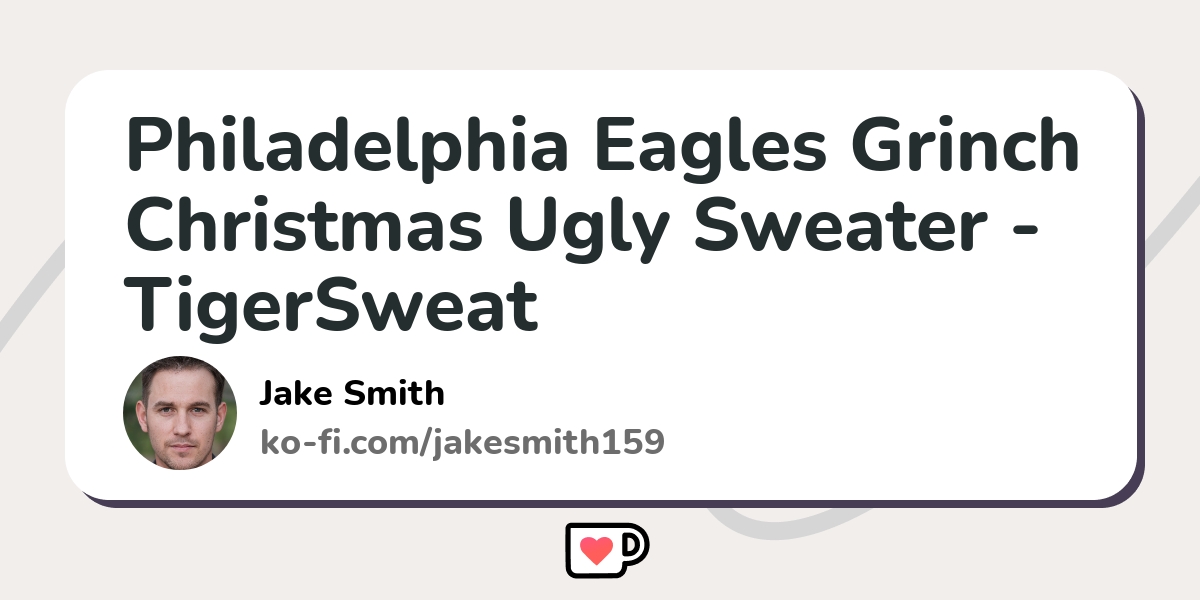 NFL Philadelphia Eagles Grinch Logo Ideas Ugly Christmas Sweater