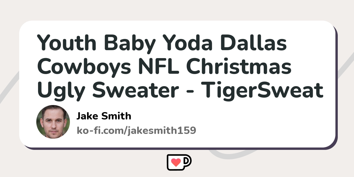 Dallas Cowboys Baby Yoda Star Wars NFL Ugly Christmas Sweater