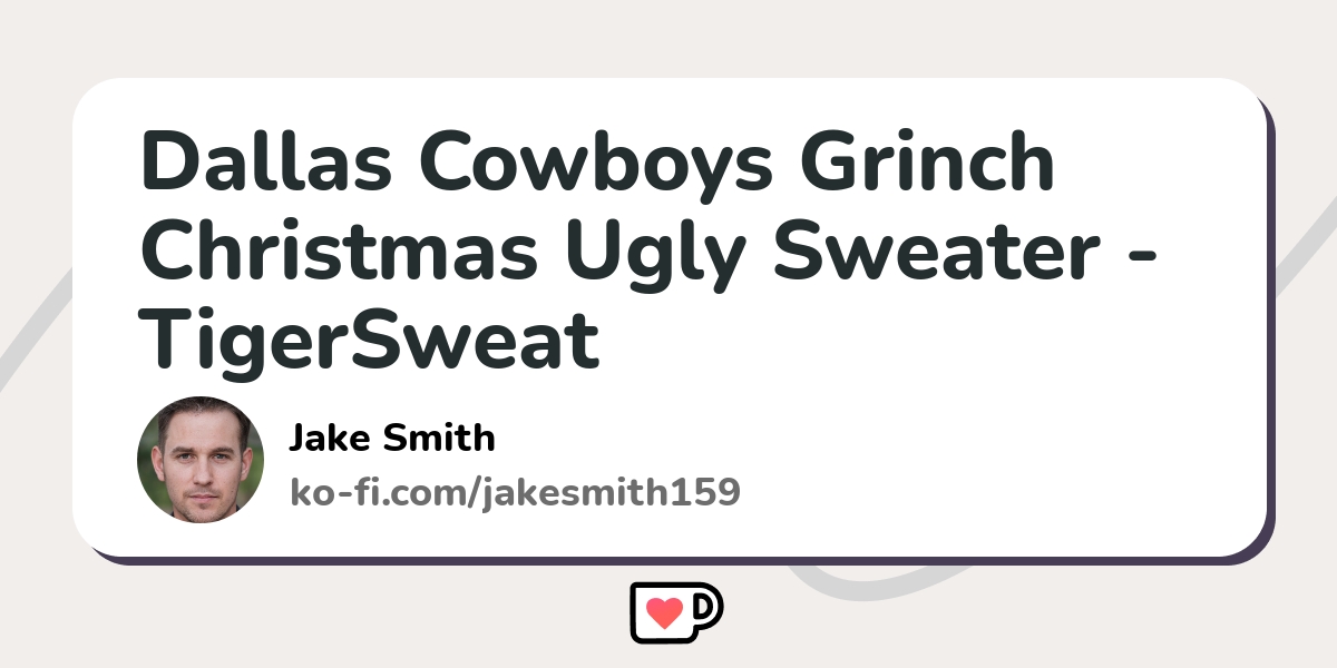 Dallas Cowboys Funny Grinch Ugly Christmas Sweater