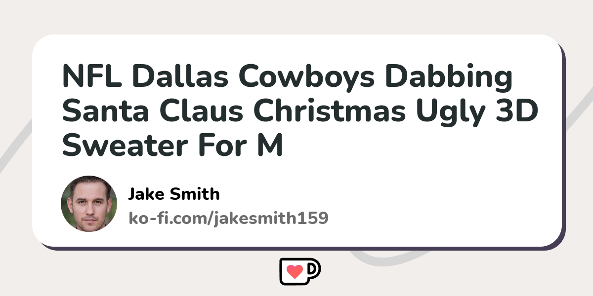 Dallas Cowboys Dabbing Snoopy Ugly Christmas Sweater Holiday