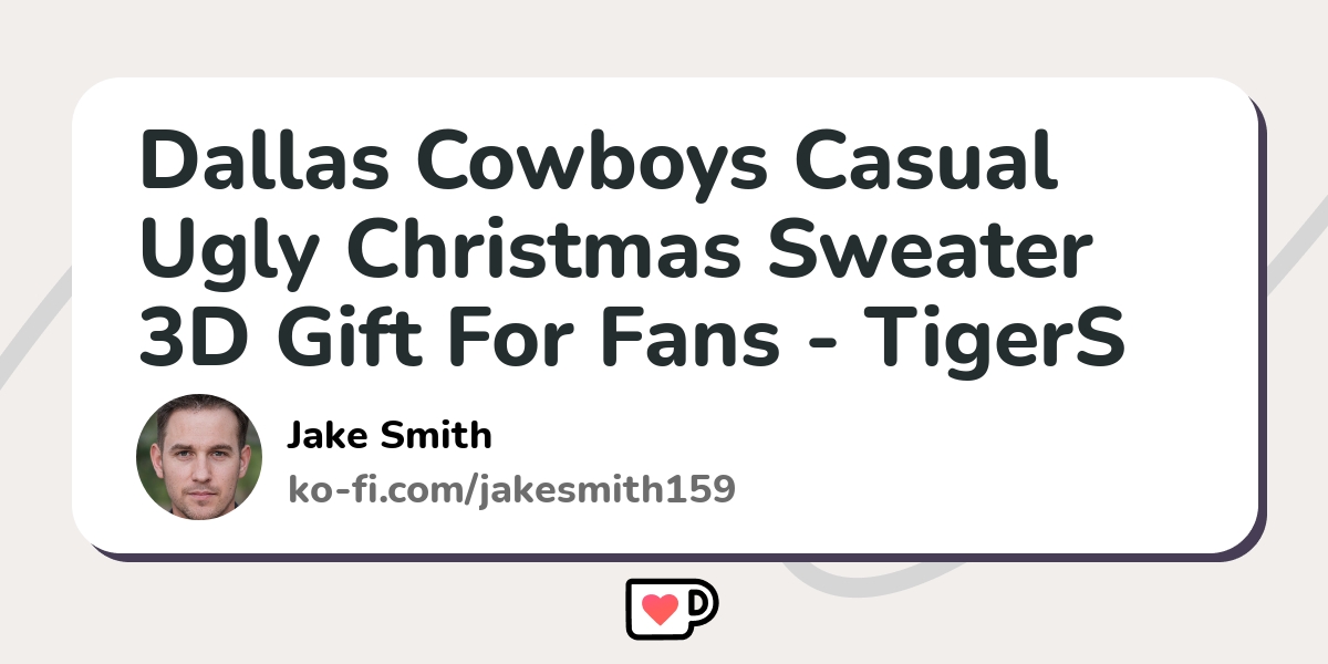 Dallas Cowboys Cool Ugly Christmas Sweater 3D Gift For Fans