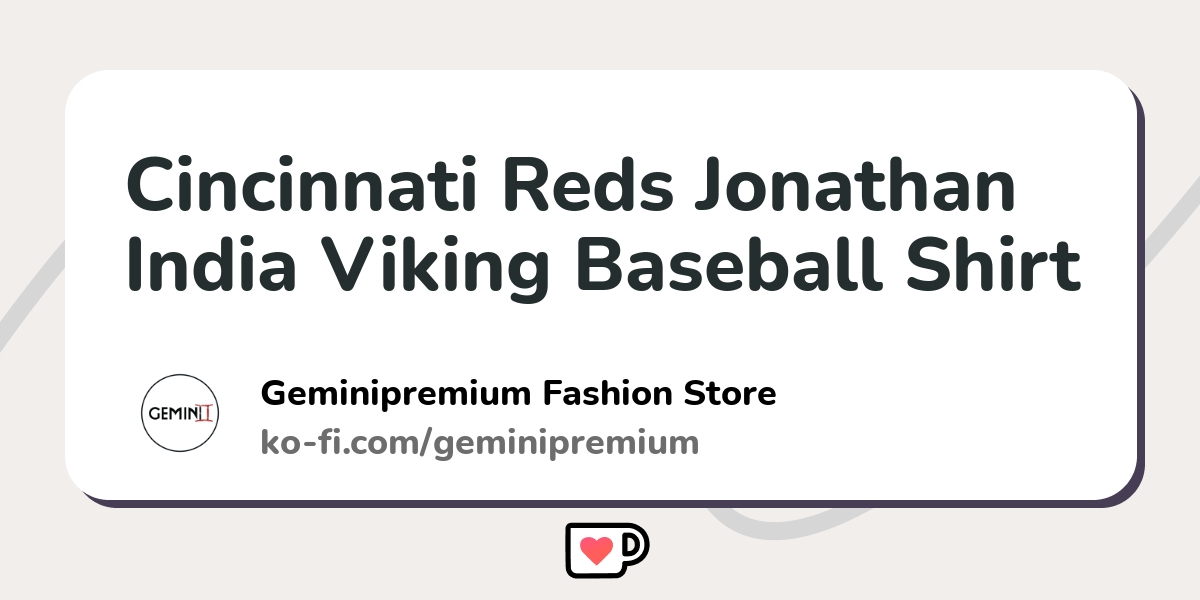 Jonathan India Viking Baseball Shirt - Yeswefollow