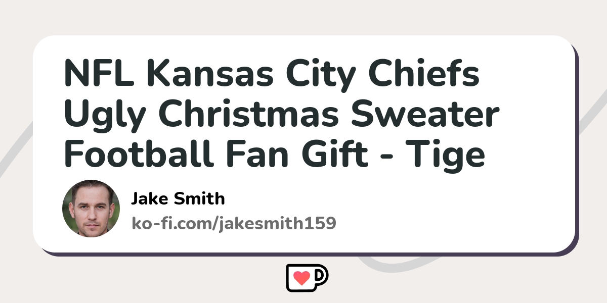 NFL Kansas City Chiefs Ugly Christmas Sweater Gift For Fans