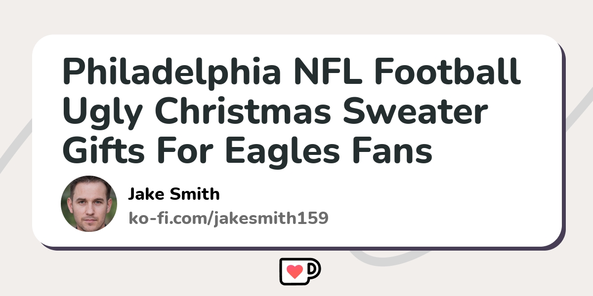 Philadelphia Eagles Football Team Nfl Ugly Christmas Sweater