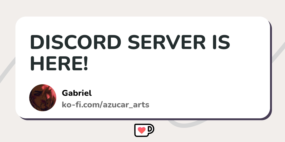 Discord Server - HҽɱαTBσʂʂ's Ko-fi Shop