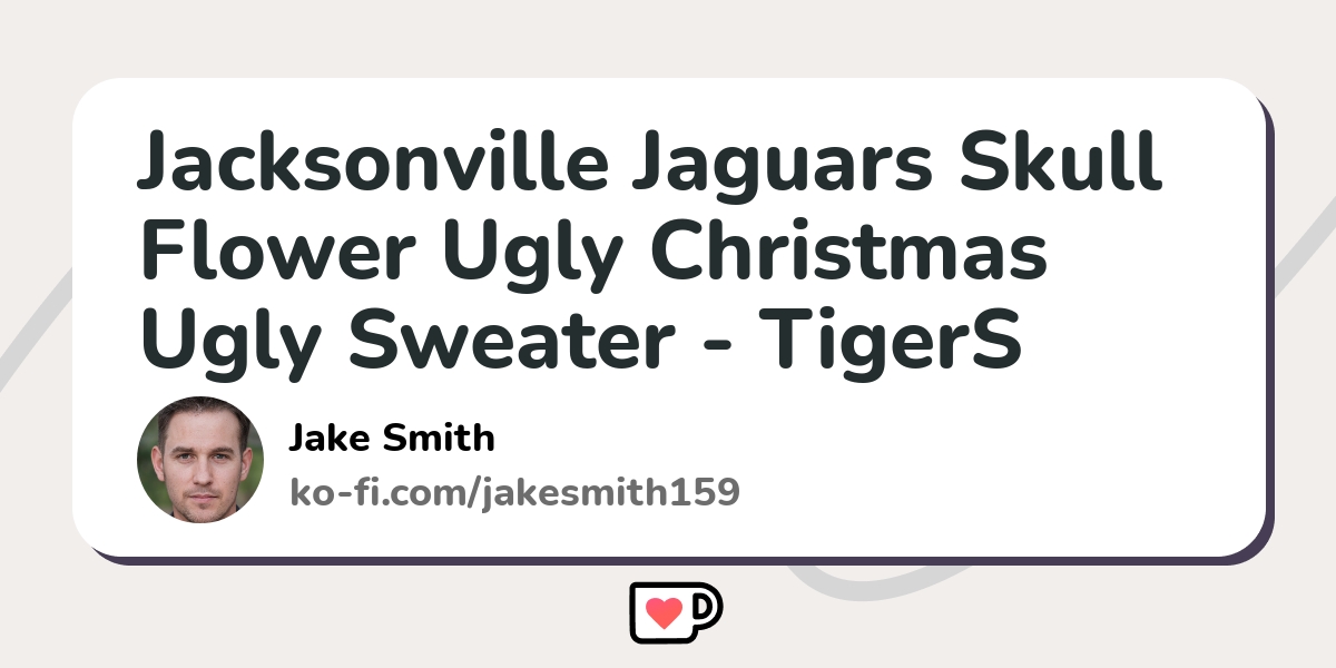 Jacksonville Jaguars Not A Player I Just Crush Alot Ugly Christmas