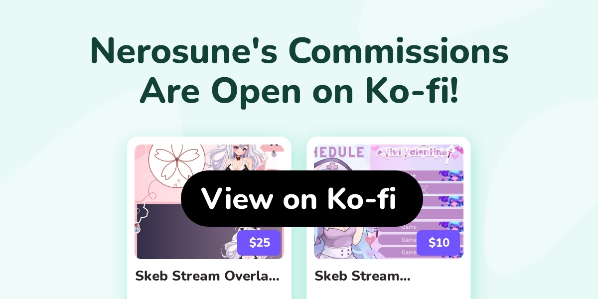 Nerosune's Ko-fi Commissions - Ko-fi ️ Where creators get support from ...