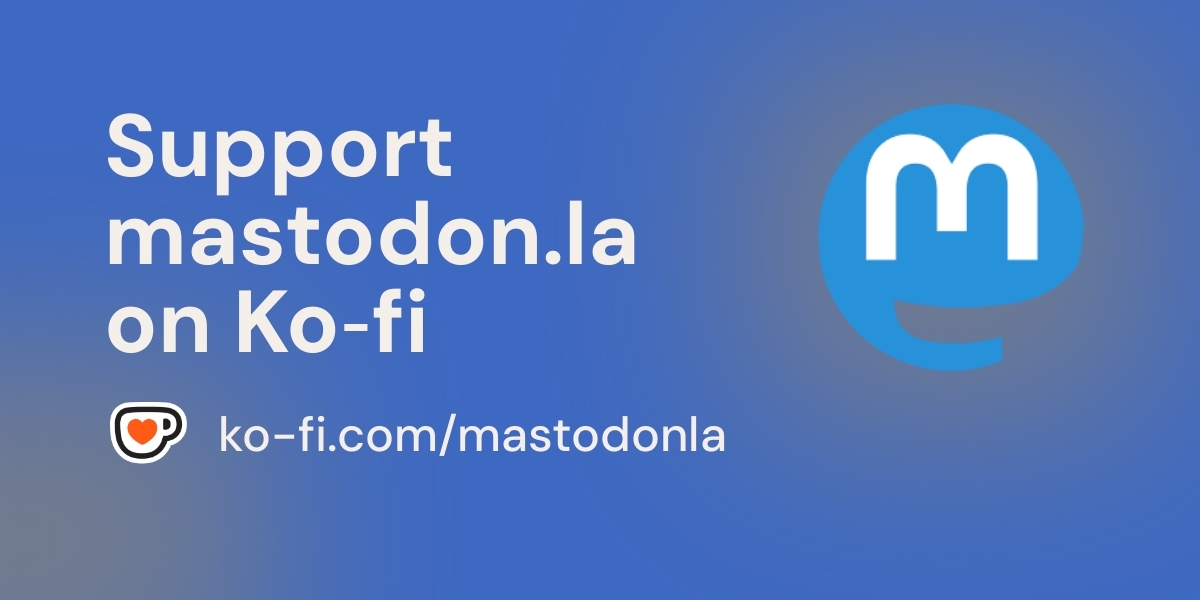Support mastodon.la