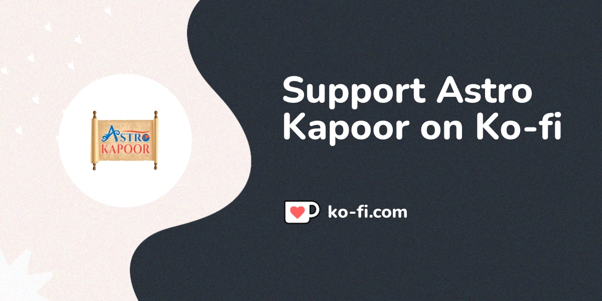 Buy Astro Kapoor a Coffee. ko-fi.com/astrokapoor - Ko-fi ️ Where ...